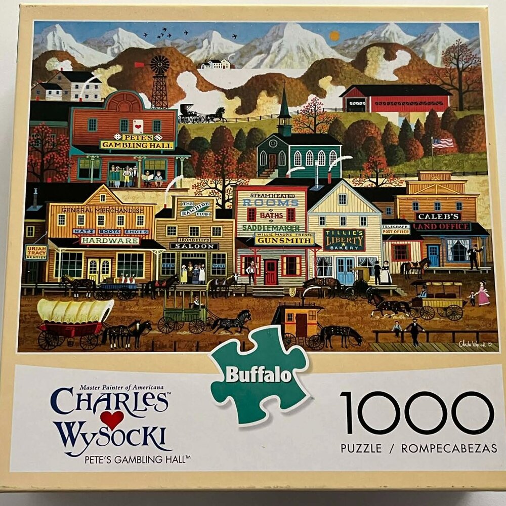 Charles Wysocki 1000-piece puzzle (EUC)